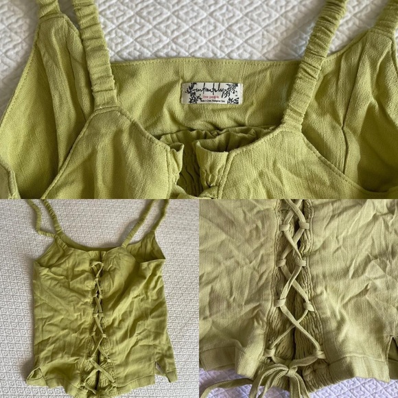 Free People Tie Front Top - Picture 2 of 3